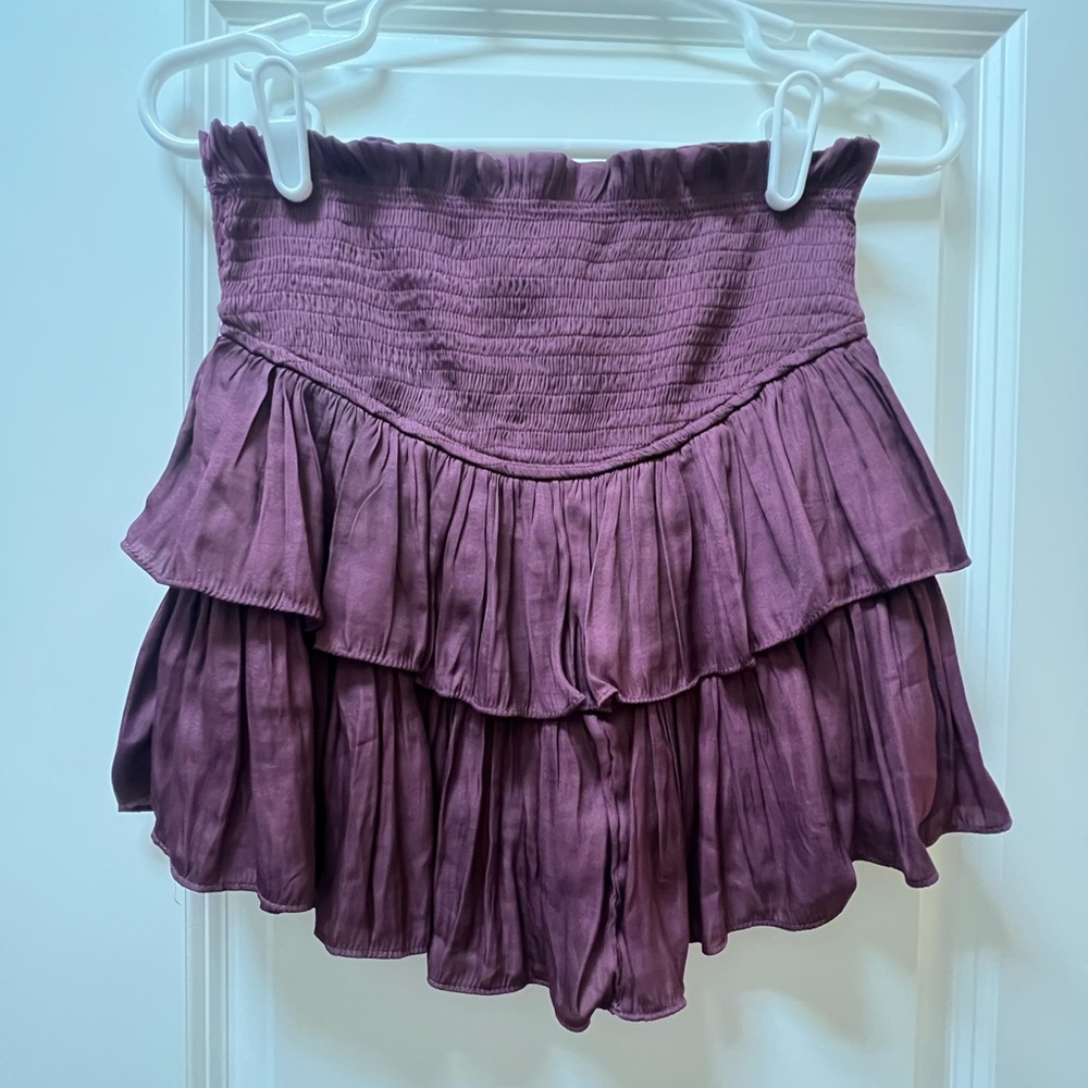 Pants Store Women’s Size Small Burgundy Skort